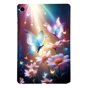 Husă TPU Subțire Stylish Samsung Galaxy Tab A9+ - Fluture Floral