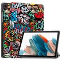Husă Folio Smart Samsung Galaxy Tab A9+ - Tri-Fold - Graffiti
