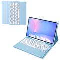 Husă Cu Tastatură Bluetooth Samsung Galaxy Tab S10 FE+ - Albastru Deschis