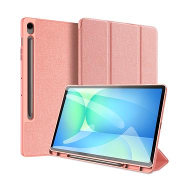 Husă Smart Pliabilă Samsung Galaxy Tab S10 FE+ - Dux Ducis Domo - Roz