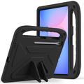 Husă Copii Antișoc Samsung Galaxy Tab S10 FE+ - cu Mâner - Negru
