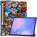 Husă Smart Folio Samsung Galaxy Tab S10 FE+ Tri-Fold - Graffiti
