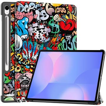 Husă Smart Folio Samsung Galaxy Tab S10 FE+ Tri-Fold - Graffiti