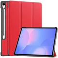 Husă Smart Folio Samsung Galaxy Tab S10 FE+ Tri-Fold Series - roșu