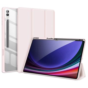 Husă Folio Smart Pliabilă Samsung Galaxy Tab S10 Ultra - Dux Ducis Toby - Roz Deschis