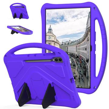 Husă Copii Antișoc Samsung Galaxy Tab S10 Ultra - cu Mâner - Violet