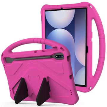 Husă Copii Antișoc Samsung Galaxy Tab S10+ - cu Mâner - Roz Intens