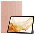 Husă Folio Smart Samsung Galaxy Tab S10+ - Tri-Fold - Auriu Roze