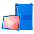 Husă din silicon Samsung Galaxy Tab S11 cu Kickstand - Albastru