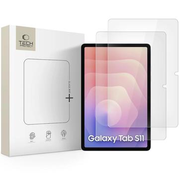 Protector de ecran din sticlă călită Samsung Galaxy Tab S11 Tech-Protect Glass Fit+ - 2 buc. - Clar