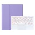 Samsung Galaxy Tab S11 Ultra Husă pentru tastatură Bluetooth cu touchpad - Lila