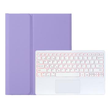 Samsung Galaxy Tab S11 Ultra Husă pentru tastatură Bluetooth cu touchpad - Lila