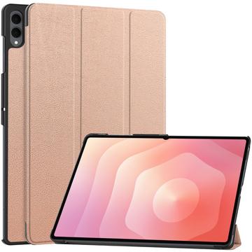 Husă Smart Folio Samsung Galaxy Tab S11 Ultra Tri-Fold - Auriu Roze