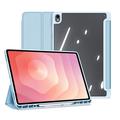 Husă Folio Smart Pliabilă Samsung Galaxy Tab S12+ - Dux Ducis Toby - Albastru Deschis