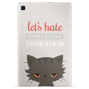 Husă TPU - Samsung Galaxy Tab S6 Lite 2020/2022/2024 - Angry Cat
