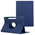 Husă Folio Rotativă 360 Samsung Galaxy Tab S7 FE - Albastru