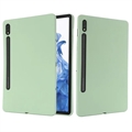 Husă Silicon Lichid Samsung Galaxy Tab S8/S7 (Ambalaj Deschis - Excelent) - Verde
