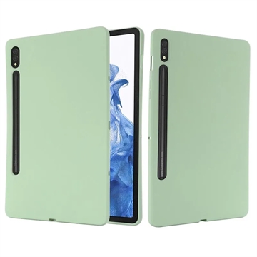 Husă Silicon Lichid Samsung Galaxy Tab S8/S7 (Ambalaj Deschis - Excelent) - Verde