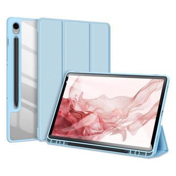 Husă Folio Smart Pliabilă Samsung Galaxy Tab S9 - Dux Ducis Toby - Albastru Deschis