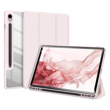 Husă Folio Smart Pliabilă Samsung Galaxy Tab S9 - Dux Ducis Toby - Roz Deschis