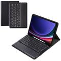 Husă Cu Tastatură Bluetooth Samsung Galaxy Tab S9+ - Negru