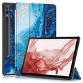 Husă Folio Smart Samsung Galaxy Tab S9+ - Tri-Fold - Valul Mării
