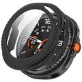 Husă Plastic cu Protector Ecran - Samsung Galaxy Watch8 Classic - 46mm - Negru