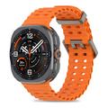 Curea TPU Samsung Galaxy Watch Ultra 2024/2025/2026 TPU Strap - Tech-Protect Iconband Pro - 47mm - Portocaliu