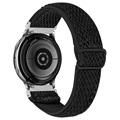 Curea de Tricotată Samsung Galaxy Watch4/Watch4 Classic/Watch5/Watch6/Watch FE/Watch7 - Negru