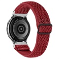 Curea de Tricotată Samsung Galaxy Watch4/Watch4 Classic/Watch5/Watch6/Watch FE/Watch7 - Roșu