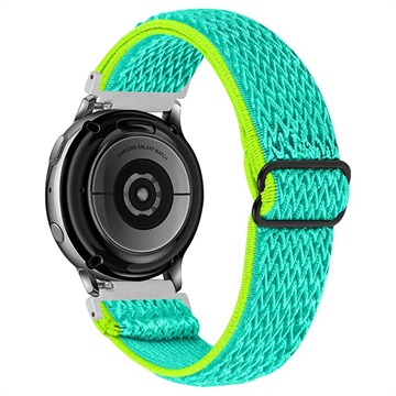 Curea de Tricotată Samsung Galaxy Watch4/Watch4 Classic/Watch5/Watch6/Watch FE/Watch7 - Żółty / Zieleń