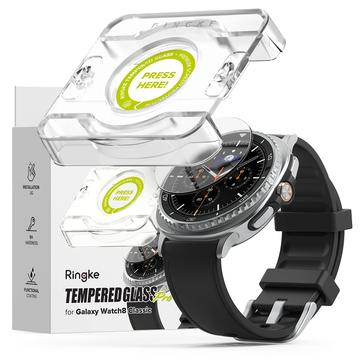Protector de ecran din sticlă călită Samsung Galaxy Watch8 Classic - Ringke Easy Slide - 46mm - 2 buc.