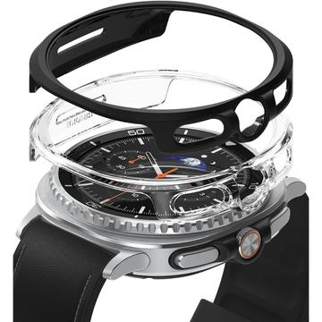 Husă Samsung Galaxy Watch8 Classic - Ringke Slim - 46mm - 2 Buc. - Clar & Negru