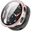 Husă Plastic cu Protector Ecran - Samsung Galaxy Watch8 - 40mm - Roz