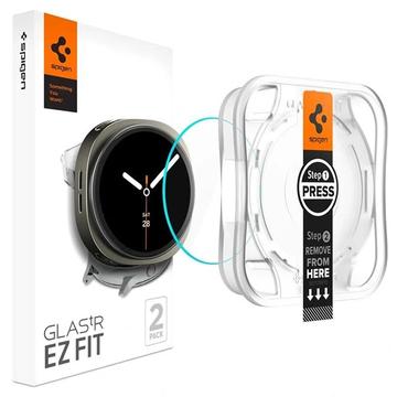 Protector Ecran Samsung Galaxy Watch8 - Spigen Glas.tR Ez Fit - 40mm