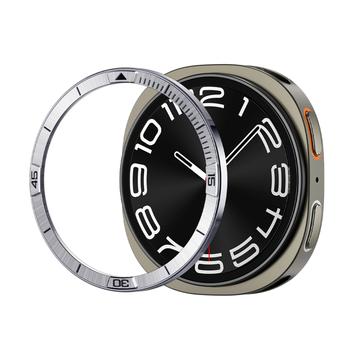 Samsung Galaxy Watch8 Spigen Bezel Tune Pilot - 44mm - Argintiu