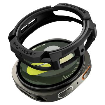 Husă TPU Samsung Galaxy Watch8 Spigen Rugged Armor - 44mm - Negru
