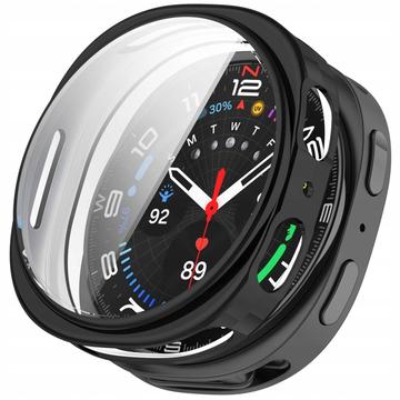 Husă cu Protector de Ecran Samsung Galaxy Watch8 Tech-Protect Defence360 - 44mm - negru