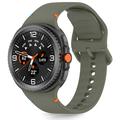 Curea din silicon Samsung Galaxy Watch8/Watch8 Classic Tech-Protect - 40mm/44mm/46mm - Verde Armată
