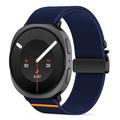 Curea țesută din nailon cu cataramă Samsung Galaxy Watch8/Watch8 Classic/Watch9 Tech-Protect - 40/44/46mm - Albastru marin