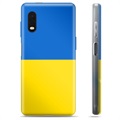 Husă TPU Steagul Ucrainei - Samsung Galaxy Xcover Pro - Galben și Albastru Deschis
