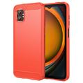 Husă TPU Brushed Samsung Galaxy XCover7 Pro - Fibră de Carbon