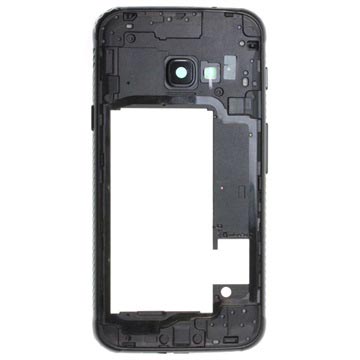 Samsung Galaxy Xcover 4s, carcasă centrală Galaxy Xcover 4 GH98-41218A - negru