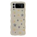 Husă TPU Glitter Wavy Edge Samsung Galaxy Z Flip4 - Stele