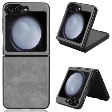 Husă din Plastic Acoperită Samsung Galaxy Z Flip6 - Gri