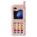 Husă retro de pluș Samsung Galaxy Z Flip6 cu taste cu cadran brodate