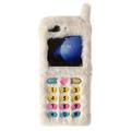 Husă retro de pluș Samsung Galaxy Z Flip6 cu taste cu cadran brodate