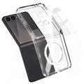 Set de protecție 3-în-1 Samsung Galaxy Z Flip7 - Compatibil cu MagSafe - Transparent