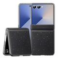 Husă cu model de stea Samsung Galaxy Z Flip7 Dux Ducis Stex - Negru
