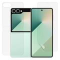 Set Protecție Samsung Galaxy Z Flip7 FE - Full Cover - Clar